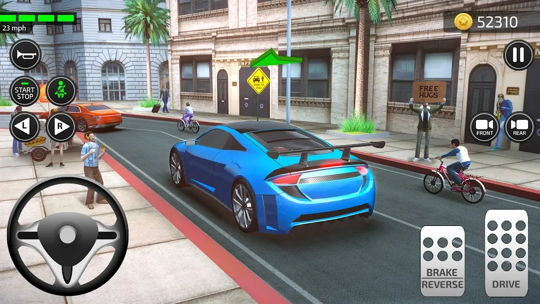 Скачать Автошкола: Симулятор Вождения [Взлом/МОД Меню] последняя версия 2.8.2 (на 5Плей бесплатно) для Андроид