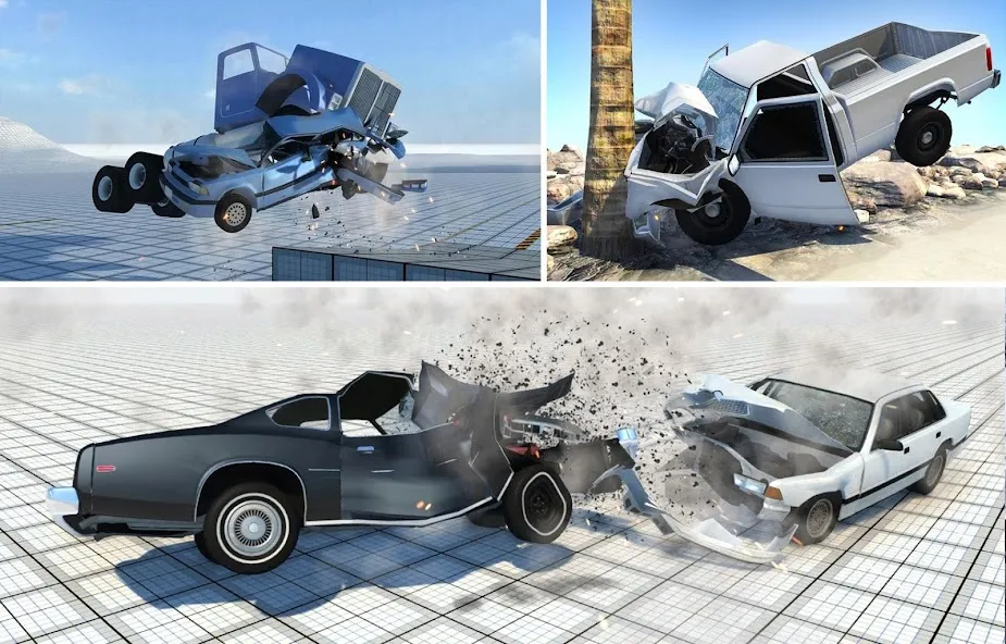 Скачать Car Crash Damage Engine Wreck (Кар Крэш Дамаг Энджин Врек) [Взлом/МОД Меню] последняя версия 2.9.9 (бесплатно на 5Play) для Андроид