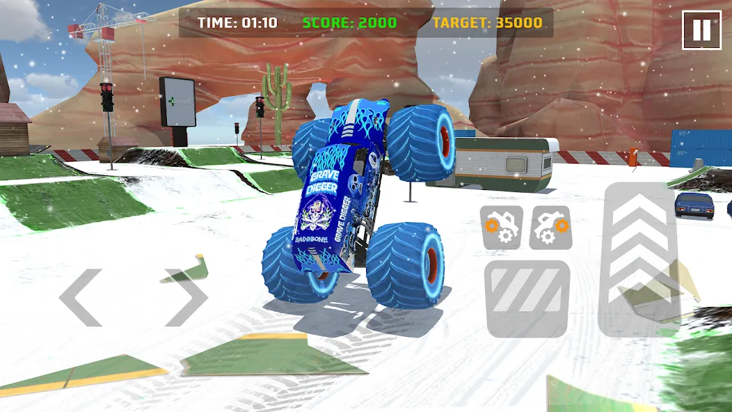 Скачать Car Games: Monster Truck Stunt (Монстртрак стант) [Взлом/МОД Меню] последняя версия 2.1.7 (5Play ru apk ) для Андроид