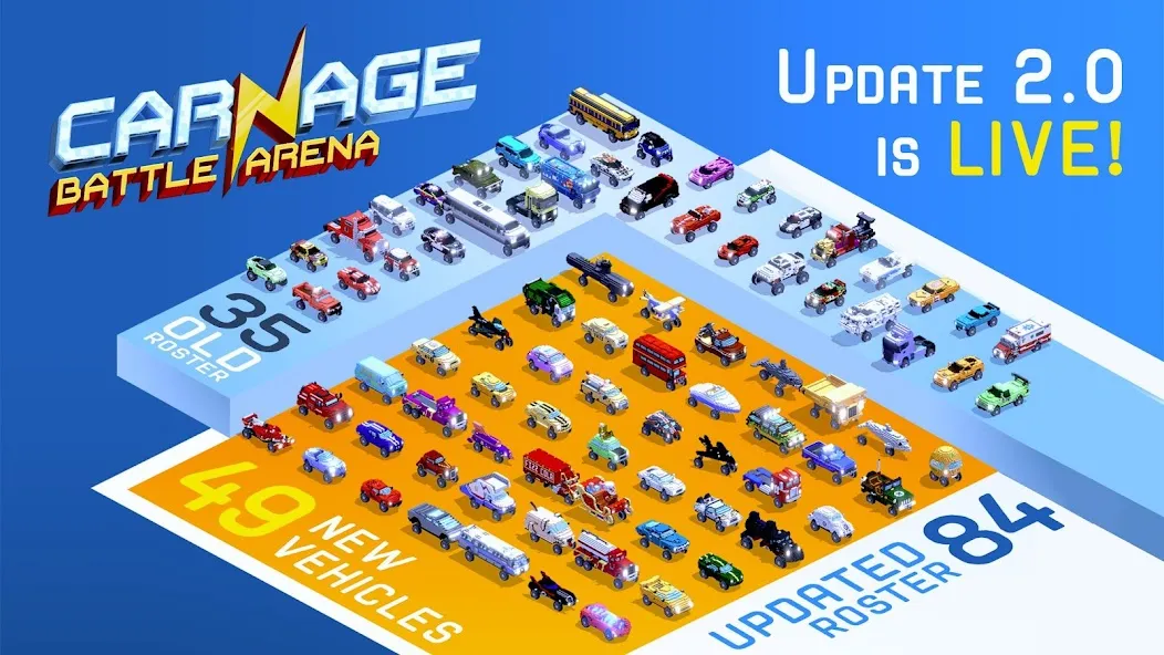 Скачать Carnage: Battle Arena (Карнаж) [Взлом/МОД Меню] последняя версия 2.9.7 (4PDA apk) для Андроид