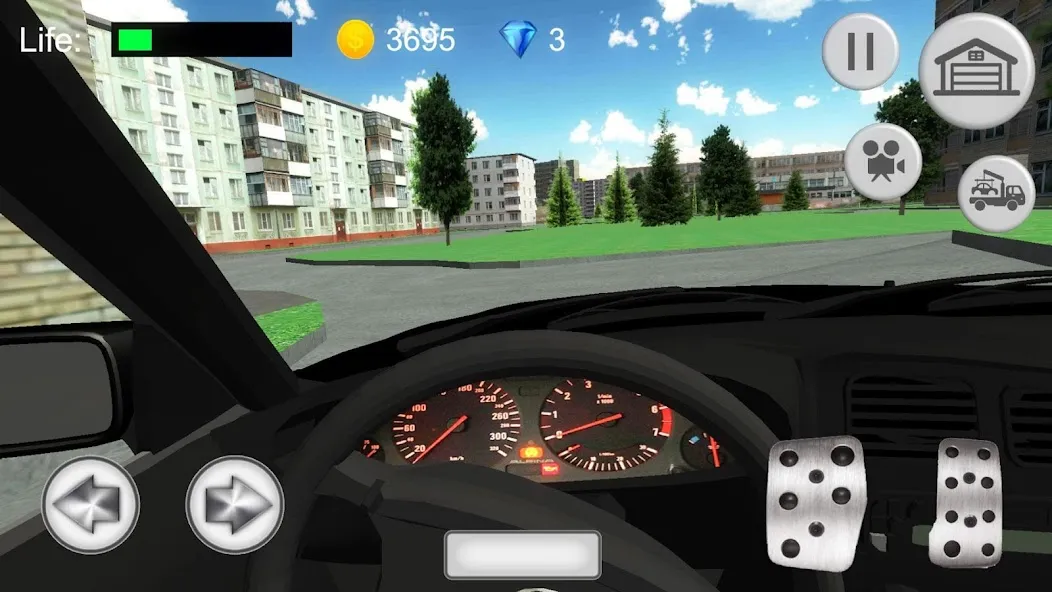 Скачать Игра машины в городе  [Взлом/МОД Бесконечные деньги] последняя версия 1.2.3 (на 5Плей бесплатно) для Андроид