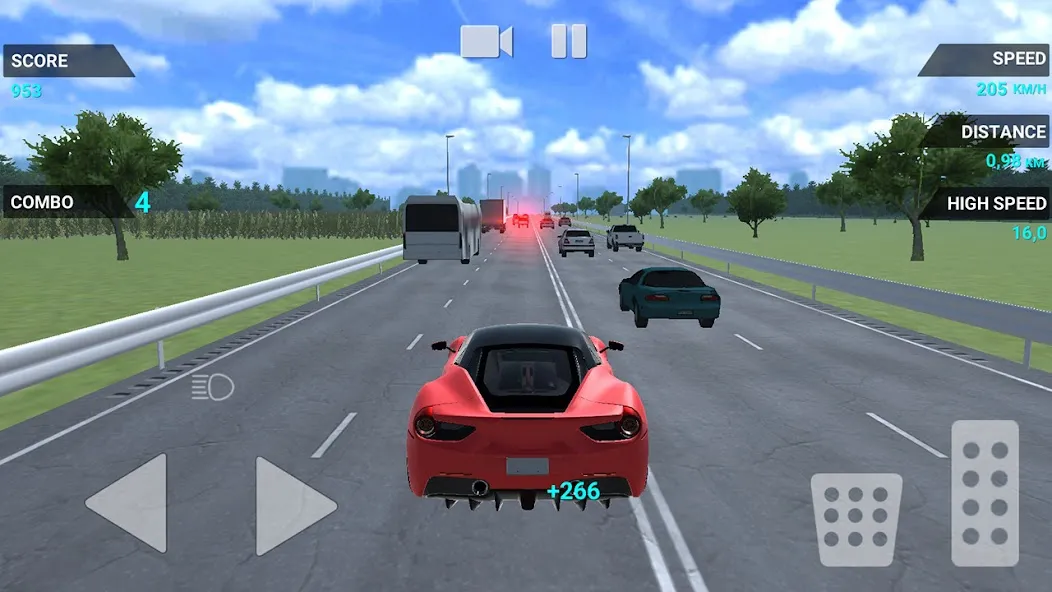 Скачать Traffic Racer Speeding Highway (Трафик Рейсер Скоростная Шоссе) [Взлом/МОД Unlocked] последняя версия 1.6.7 (на 5Плей бесплатно) для Андроид
