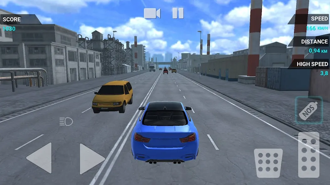 Скачать Traffic Racer Speeding Highway (Трафик Рейсер Скоростная Шоссе) [Взлом/МОД Unlocked] последняя версия 1.6.7 (на 5Плей бесплатно) для Андроид