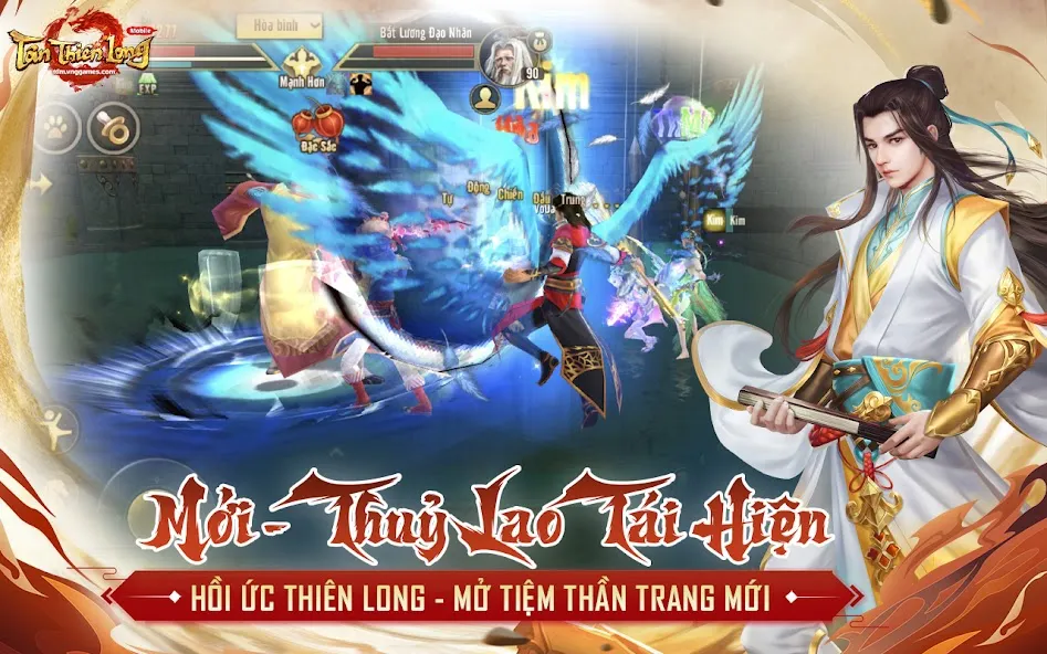 Скачать Tân Thiên Long Mobile [Взлом/МОД Много денег] последняя версия 2.3.7 (бесплатно на 5Play) для Андроид