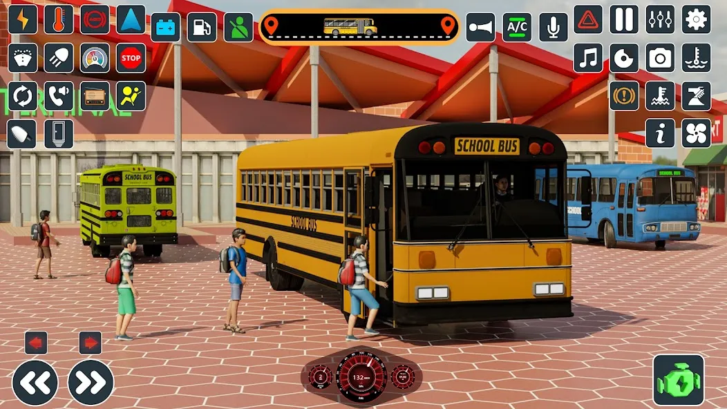 Скачать School Bus 3d : City Bus Games (Школьный автобус симулятор игры на автобусе) [Взлом/МОД Unlocked] последняя версия 1.1.5 (на 5Плей бесплатно) для Андроид