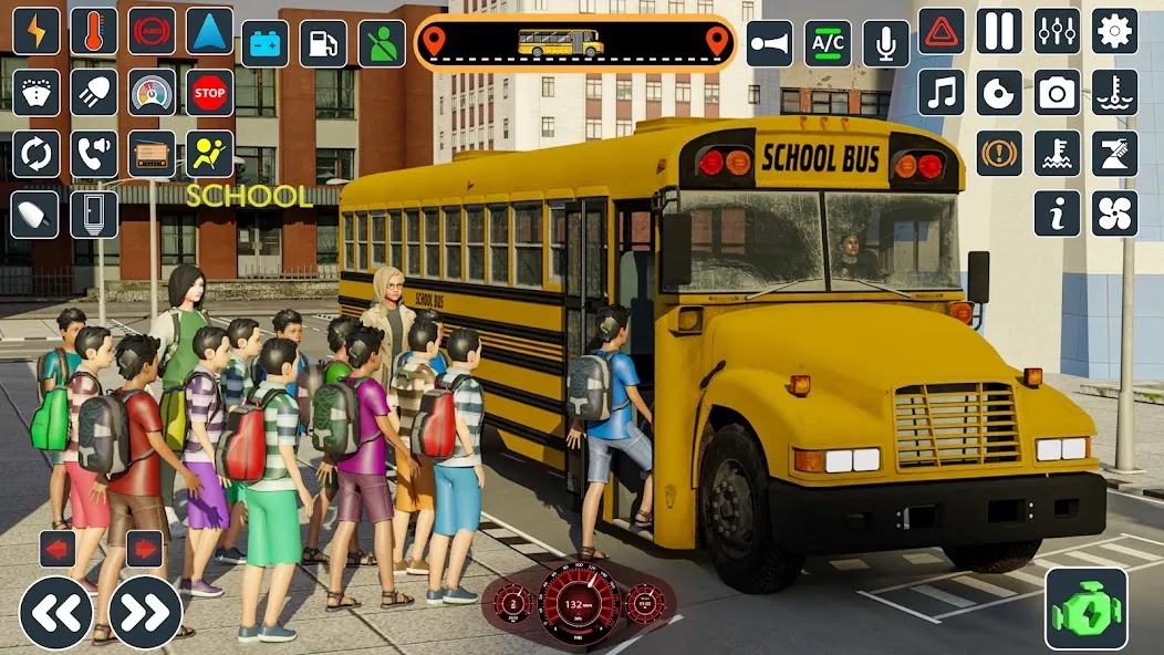 Скачать School Bus 3d : City Bus Games (Школьный автобус симулятор игры на автобусе) [Взлом/МОД Unlocked] последняя версия 1.1.5 (на 5Плей бесплатно) для Андроид