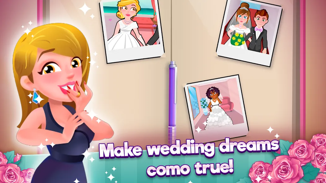 Скачать Ellie's Wedding: Dress Shop  [Взлом/МОД Меню] последняя версия 0.2.8 (бесплатно на 4PDA) для Андроид