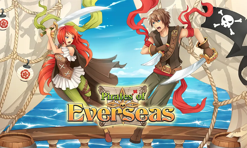 Скачать Pirates of Everseas (Пираты Эверсис) [Взлом/МОД Все открыто] последняя версия 0.9.7 (4PDA apk) для Андроид