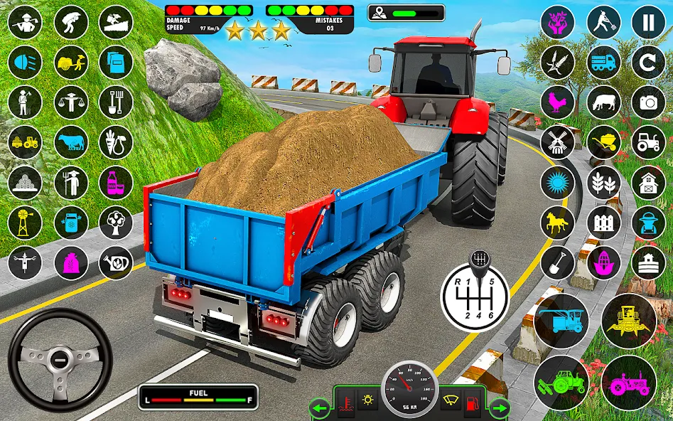 Скачать Tractor Farming: Tractor Games (Тракторное хозяйство) [Взлом/МОД Много денег] последняя версия 2.6.9 (4PDA apk) для Андроид
