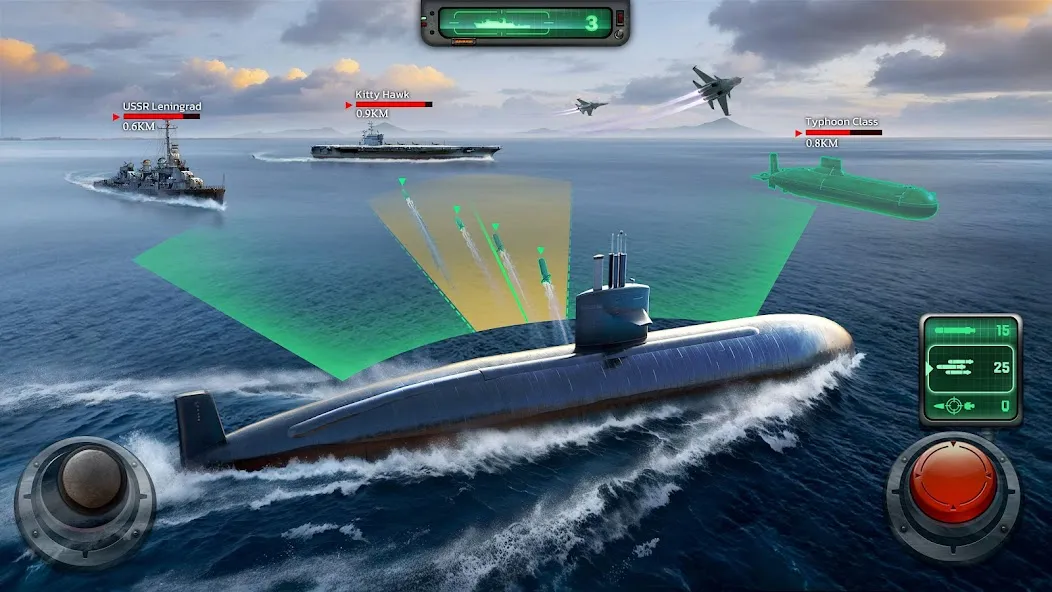 Скачать Sea War: Raid (Юбоат) [Взлом/МОД Меню] последняя версия 1.1.1 (5Play ru apk ) для Андроид