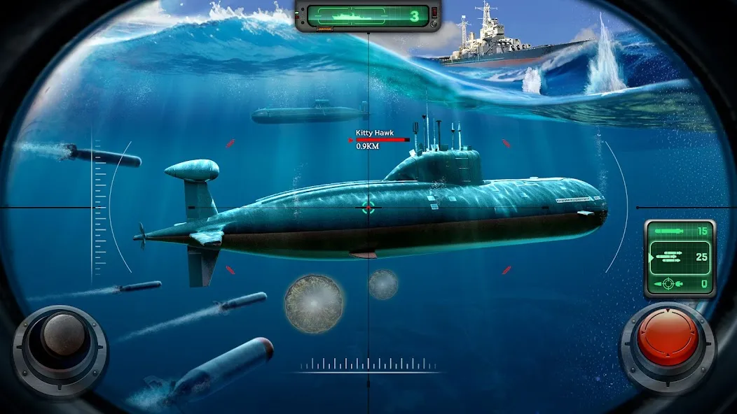 Скачать Sea War: Raid (Юбоат) [Взлом/МОД Меню] последняя версия 1.1.1 (5Play ru apk ) для Андроид