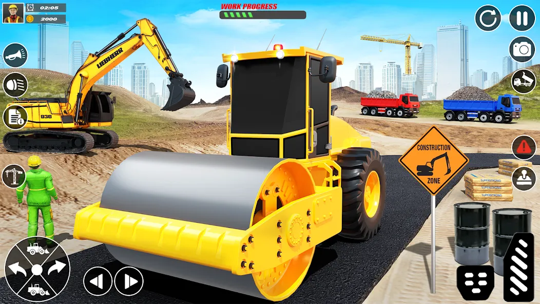 Скачать City Builder Construction Sim (Сити Билдер Констракшн Сим) [Взлом/МОД Много денег] последняя версия 2.7.1 (5Play ru apk ) для Андроид