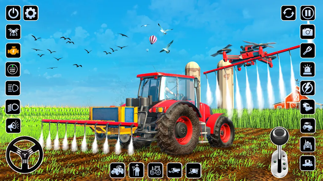 Скачать Farming Games & Tractor Games [Взлом/МОД Все открыто] последняя версия 1.4.8 (бесплатно на 5Play) для Андроид