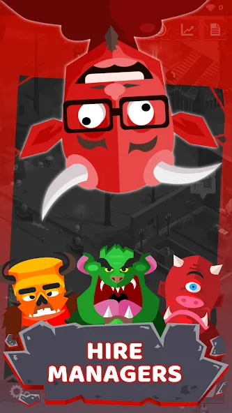 Скачать Hell: Idle Evil Tycoon Sim (Хелл) [Взлом/МОД Бесконечные деньги] последняя версия 1.8.7 (на 5Плей бесплатно) для Андроид