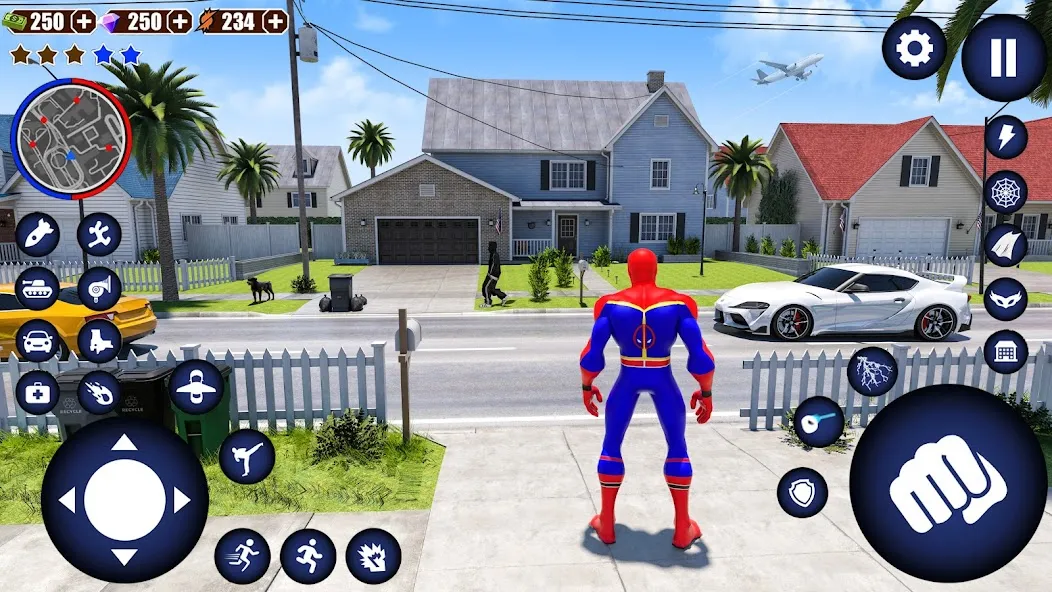 Скачать Flying Superhero Robot Games (Флайинг Супергерой Робот Игры) [Взлом/МОД Бесконечные деньги] последняя версия 2.2.4 (на 5Плей бесплатно) для Андроид