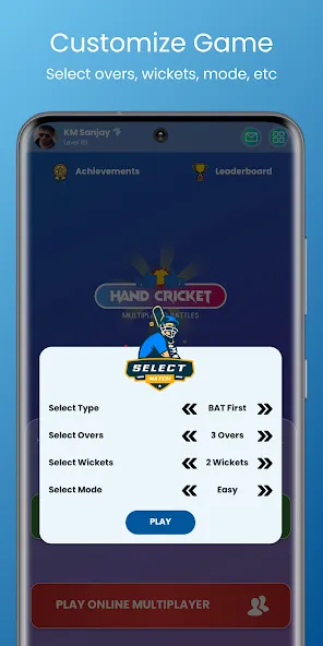 Скачать Hand Cricket - Team Battles (Хэнд крикет) [Взлом/МОД Меню] последняя версия 1.9.9 (4PDA apk) для Андроид