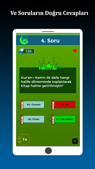 Скачать İslami Bilgi Yarışması [Взлом/МОД Бесконечные деньги] последняя версия 1.1.7 (5Play ru apk) для Андроид