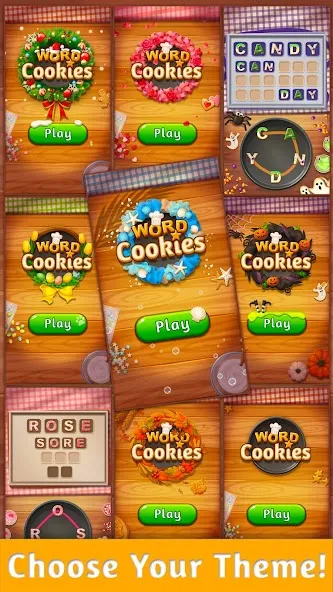 Скачать Word Cookies! ® [Взлом/МОД Меню] последняя версия 1.6.1 (бесплатно на 5Play) для Андроид