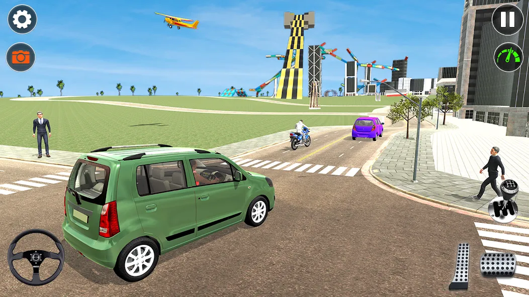 Скачать Indian Car Simulator: Car Game (Индийский автомобильный симулятор) [Взлом/МОД Меню] последняя версия 2.2.2 (на 5Плей бесплатно) для Андроид