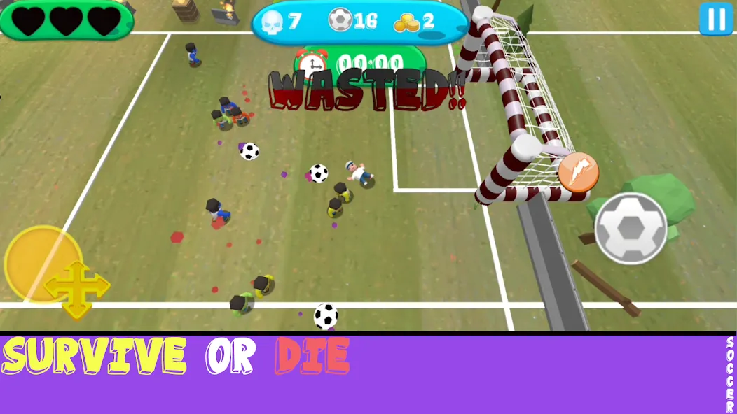 Скачать Soccer Apocalypse Survival (Соккер Апокалипсис Сурвивал) [Взлом/МОД Все открыто] последняя версия 0.5.3 (бесплатно на 5Play) для Андроид