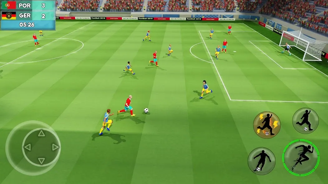 Скачать Star Football 23: Soccer Games (тар Футбол 23) [Взлом/МОД Unlocked] последняя версия 1.7.4 (бесплатно на 5Play) для Андроид