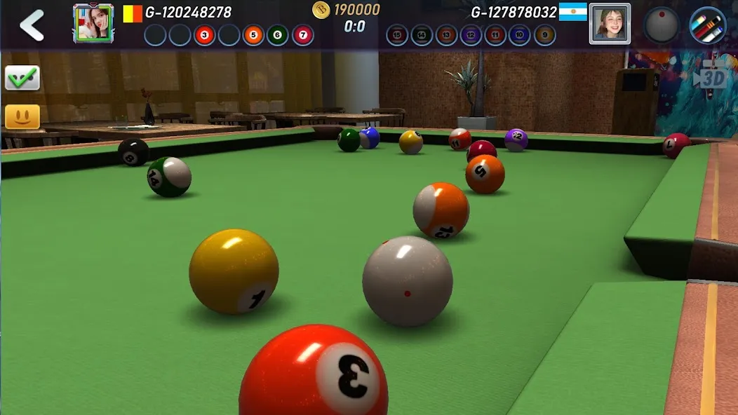 Скачать Real Pool 3D 2 (Риал Пул 3Д 2) [Взлом/МОД Бесконечные деньги] последняя версия 0.8.8 (4PDA apk) для Андроид