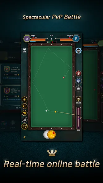 Скачать Real Billiards Battle - carom (Риал Бильярдс Батл) [Взлом/МОД Все открыто] последняя версия 1.8.4 (бесплатно на 5Play) для Андроид
