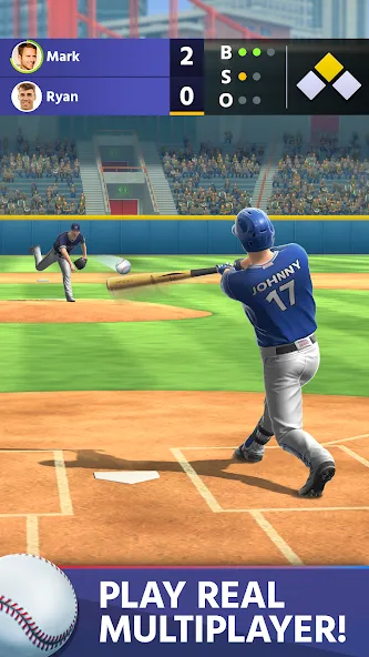 Скачать Baseball: Home Run Sports Game (Бейсбол) [Взлом/МОД Много денег] последняя версия 1.9.4 (4PDA apk) для Андроид