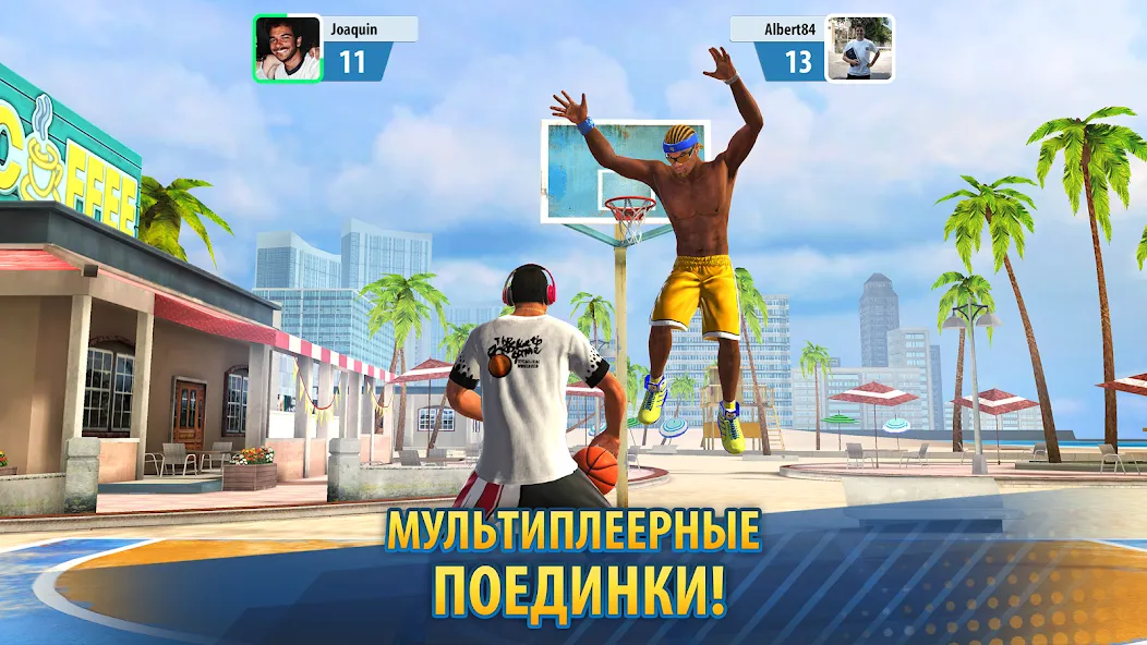 Скачать Basketball Stars (Баскетбол Старс) [Взлом/МОД Unlocked] последняя версия 2.1.7 (5Play ru apk ) для Андроид