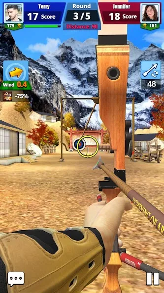 Скачать Archery Battle 3D (Арчери Баттл 3D) [Взлом/МОД Бесконечные деньги] последняя версия 1.4.3 (бесплатно на 5Play) для Андроид