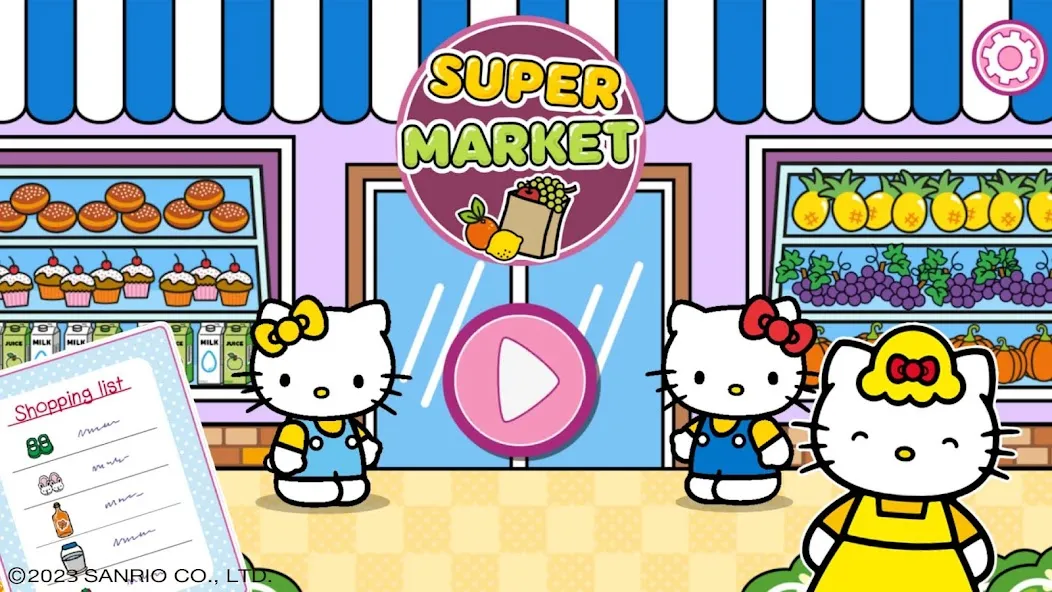 Скачать Hello Kitty: Игра Супермаркет (Хеллоу Китти) [Взлом/МОД Много денег] последняя версия 0.1.7 (4PDA apk) для Андроид